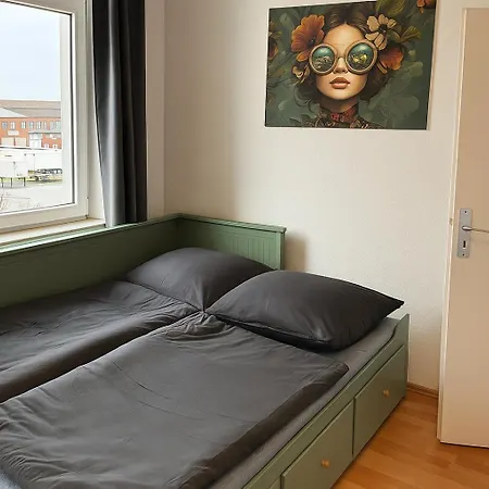 Apartmán Messe Dus - 3 - 80qm - Sportpark Wedau